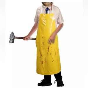 Texas Chainsaw Massacre bloody yellow Apron Costume Accessory Child Size